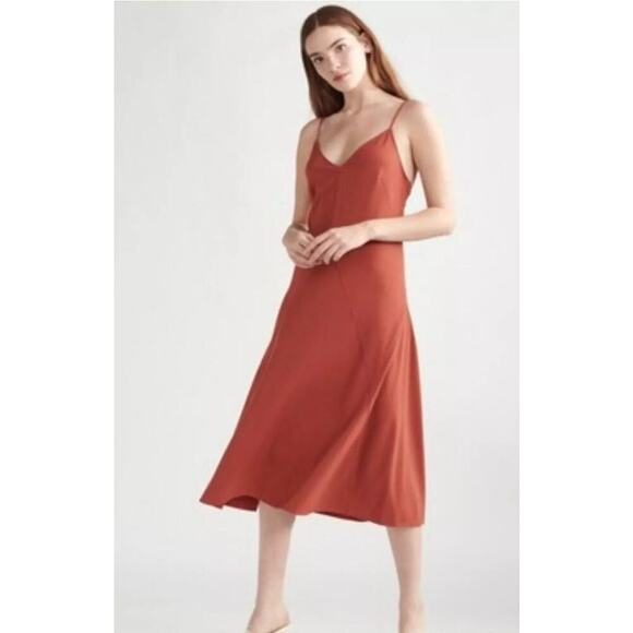 Thakoon Slip Dress Size 4 Wedding guest brunch beachy resort wear Quiet luxury - Picture 1 of 9